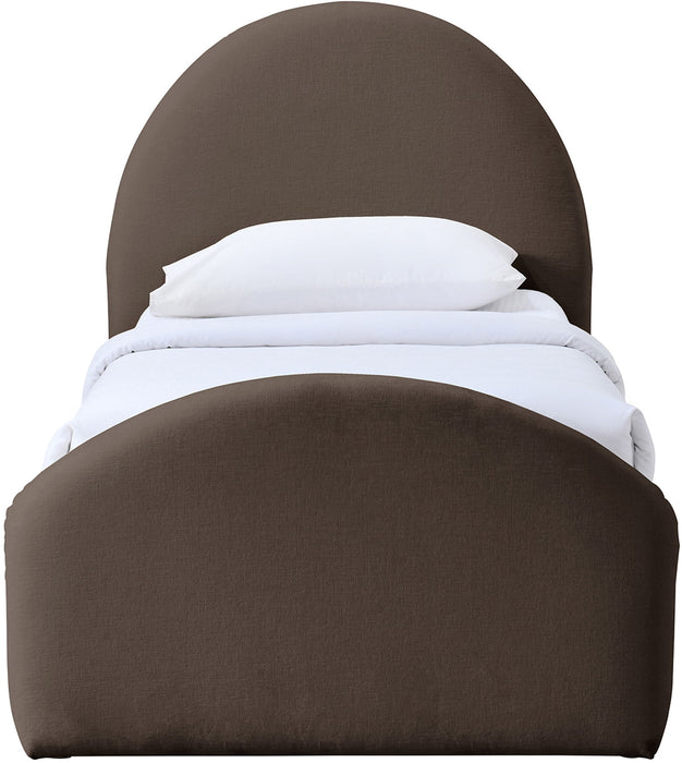 Andaz - Chenille Fabric Upholstered Bed