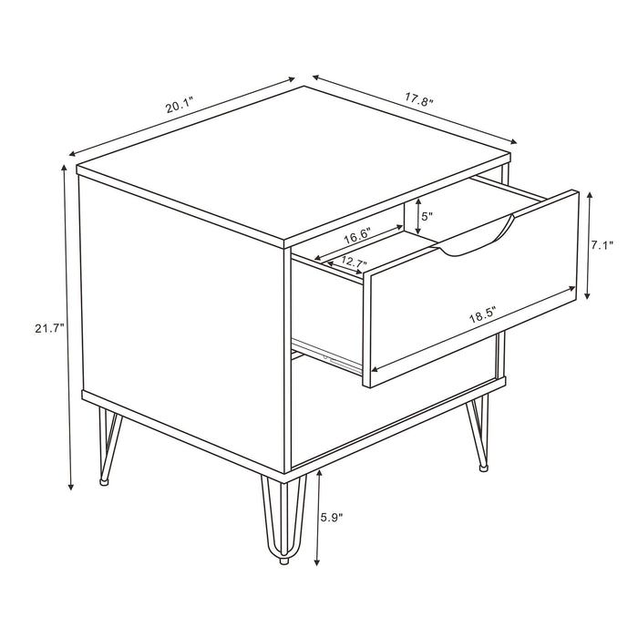 Manhattan Avira - Nightstand