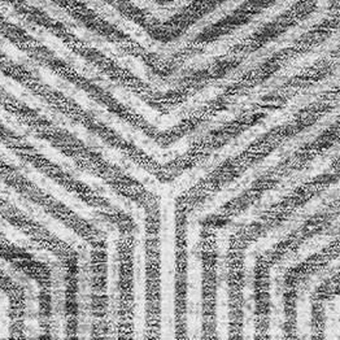 10' X 14' Geometric Washable Area Rug With UV Protection (672530) - Silver / Gray