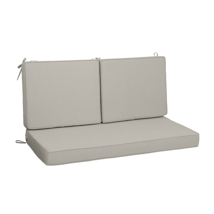 Giga deep seat waterproof patio chair cushions with back and seat support, designed for outdoor patio furniture.