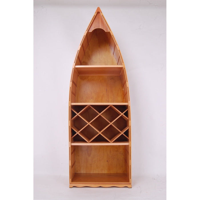 Hand Painted Model Boat (624616) - Light Brown