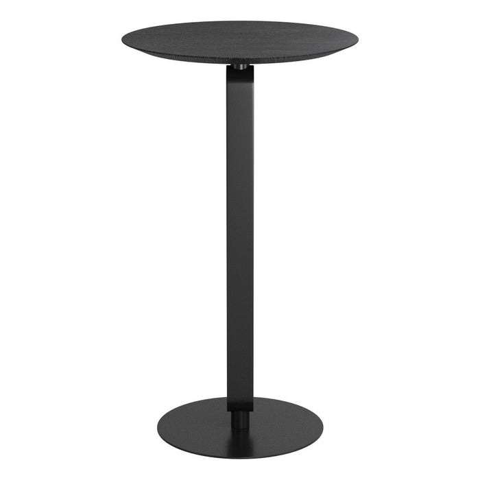 Rounded Bar Table - Black