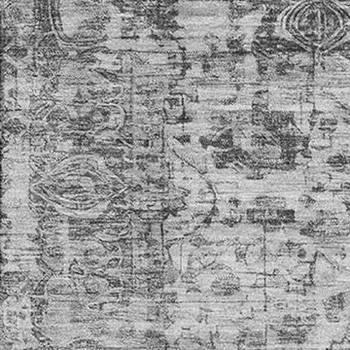 10' X 14' Oriental Washable Area Rug With UV Protection (700283) - Gray / Silver