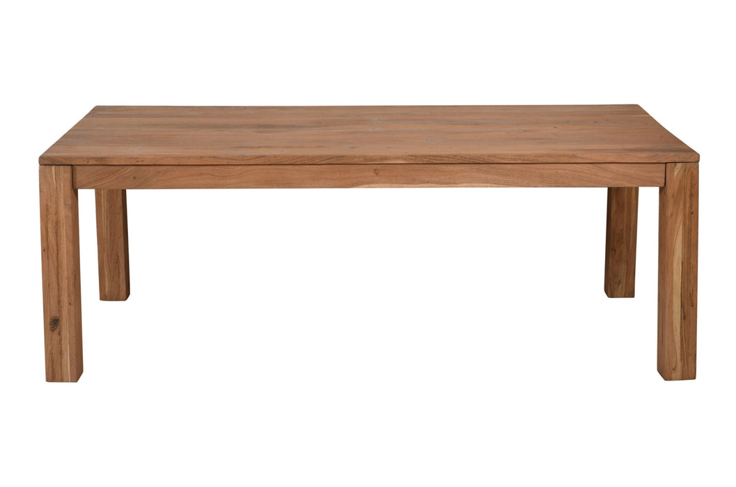 84" Rectangular Solid Wood Dining Table - Natural