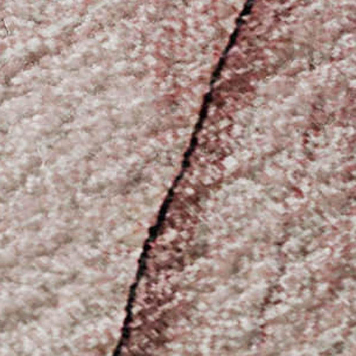 8' X 10' Abstract Washable Area Rug With UV Protection (646618) - Blush / Ivory