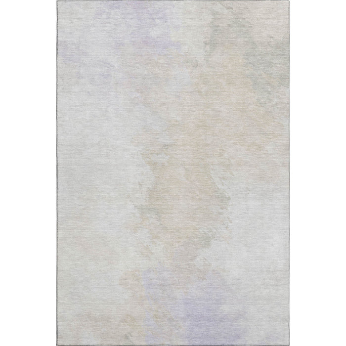 10' X 14' Abstract Washable Area Rug With UV Protection (696758) - Beige / Ivory
