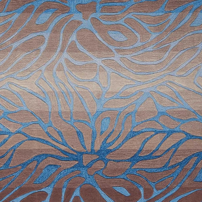 7' X 9' Abstract Area Rug - Gray