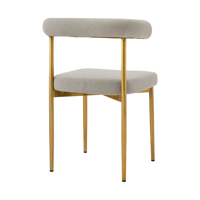 Open Back Dining Side Chairs (Set of 2) - Gray