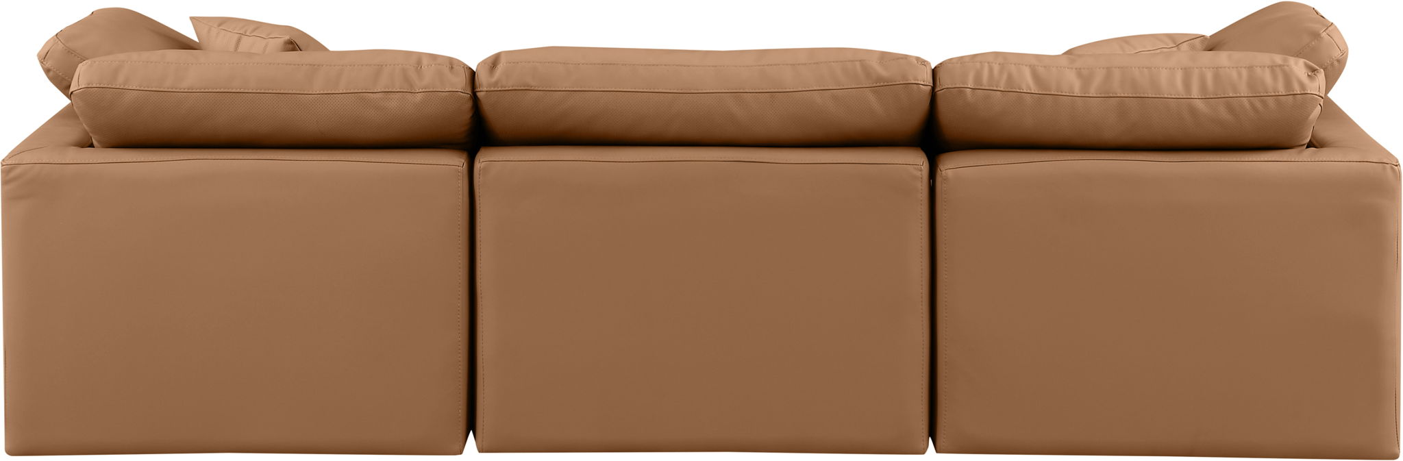 Indulge - Faux Leather 3 Seat Modular Sofa