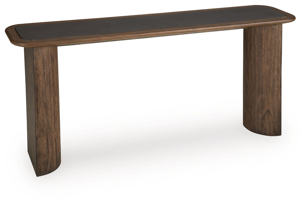 Dontayne - Sofa Table - Warm Brown