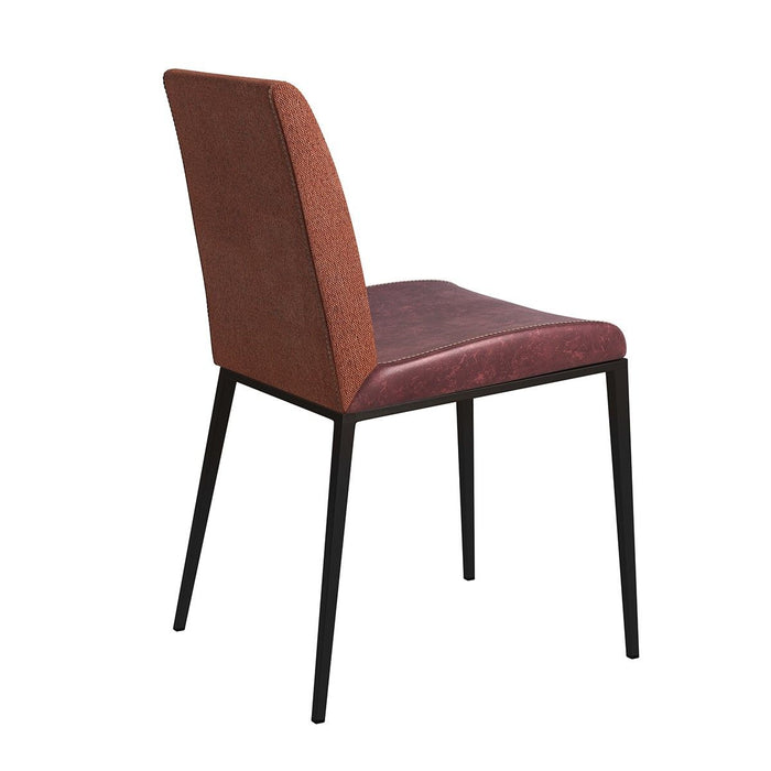 Rust Stainless Steel Chairs (Set of 2) - Brown