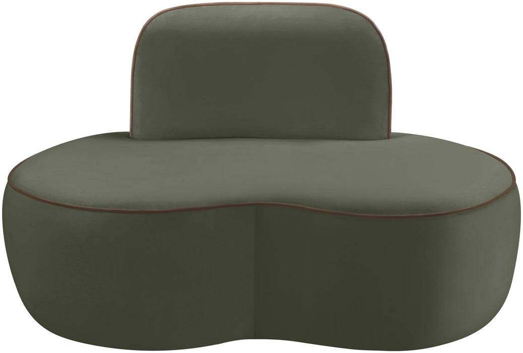 Swerve - Velvet Upholstered Chair