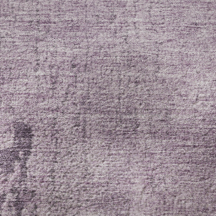 10' X 14' Abstract Washable Area Rug With UV Protection (707851) - Lavender / Gray