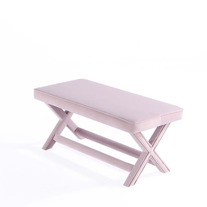 Manhattan Abigail - Velvet Accent Bench