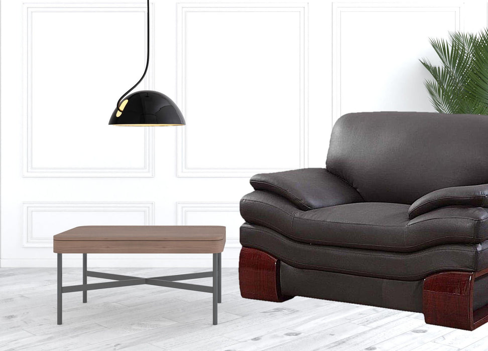 Leather Chair - Dazzling Brown