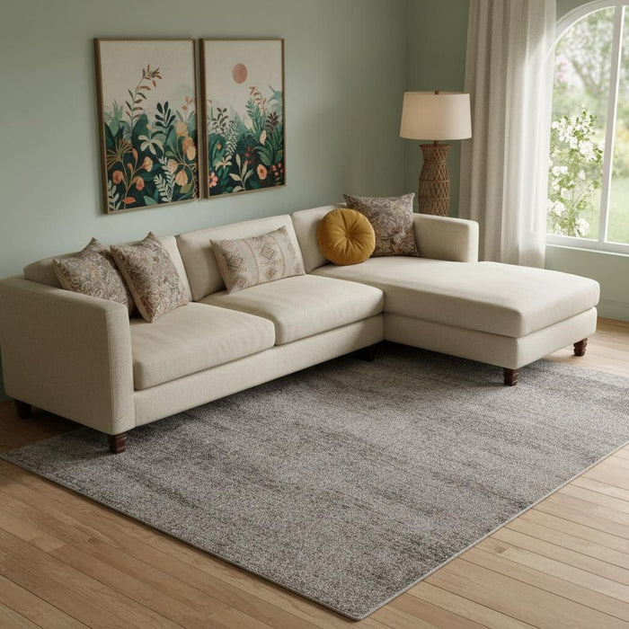 10' X 13' Abstract Area Rug (722174) - Blue / Ivory
