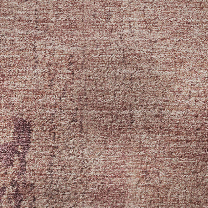 10' X 14' Abstract Washable Area Rug With UV Protection (707629) - Coral / Burgundy