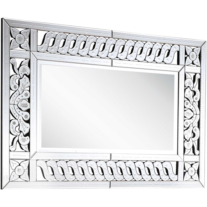 32" Framed Accent Mirror - Clear