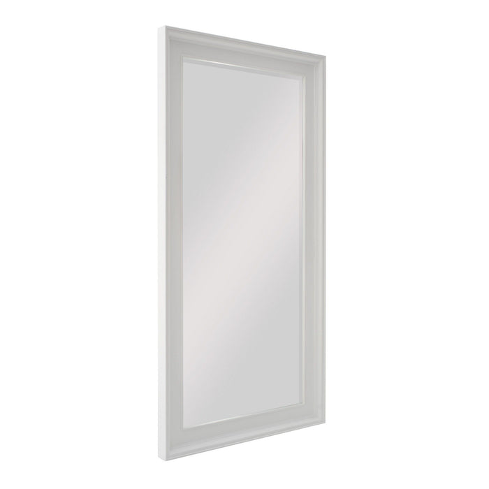 79" Framed Full Length Hanging Mirror - White