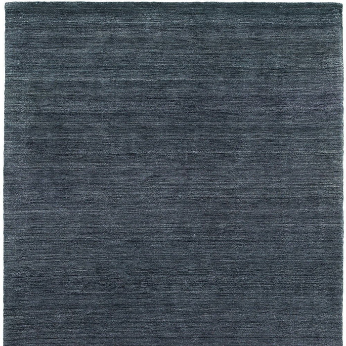 5' X 8' Wool Hand Tufted Area Rug - Navy Blue