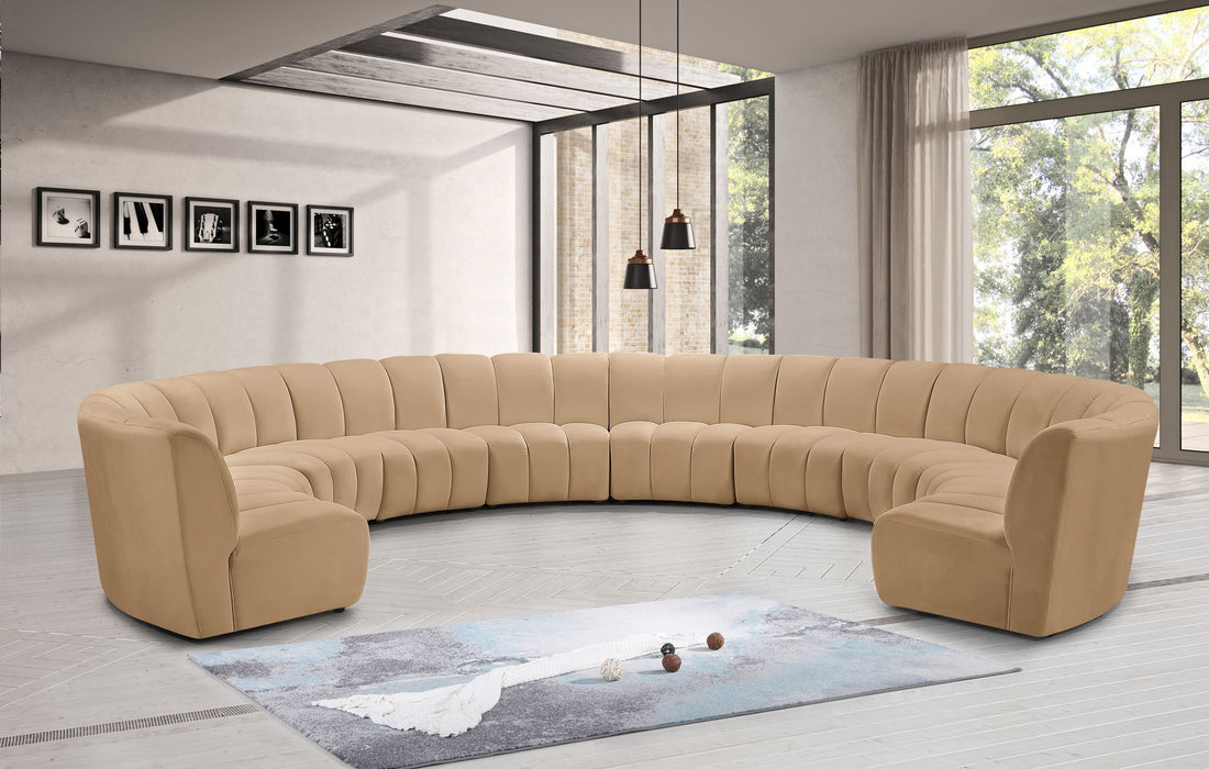 Infinity - 10 Piece Modular Sectional - Camel