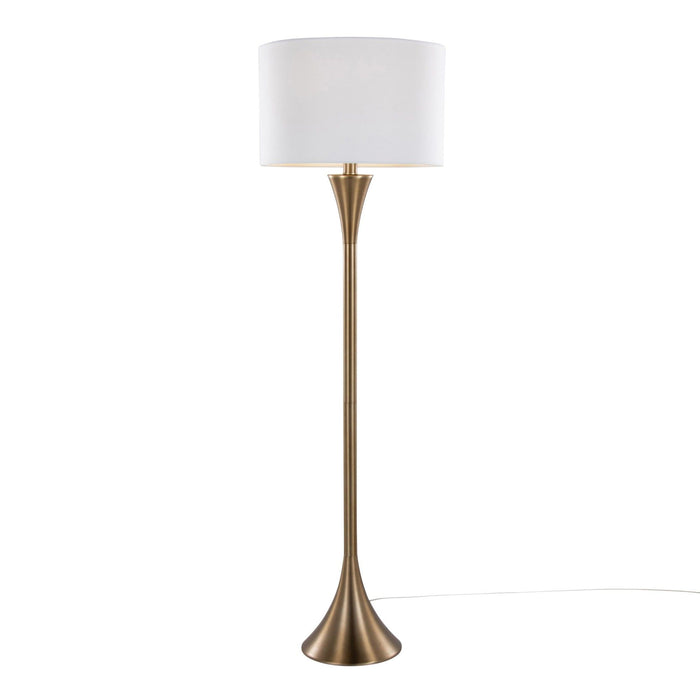 Lenuxe - 65" Metal Floor Lamp