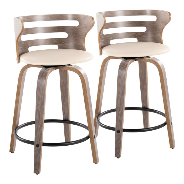 Cosi - 24" Fixed-Height Counter Stool (Set of 2)