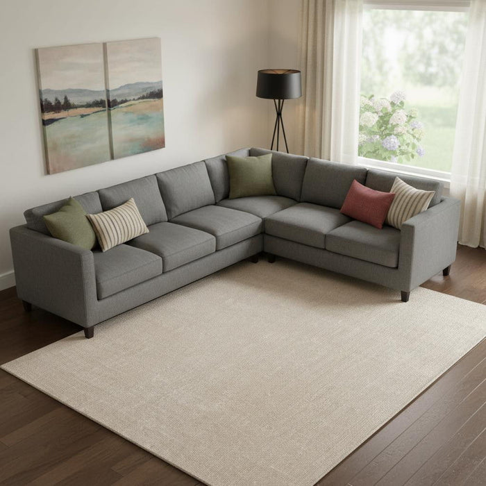 8' X 10' Hand Woven Area Rug (721564) - Ivory