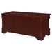 Pablo cedar chest in warm brown finish by CoasterEssence, featuring a classic wooden storage design