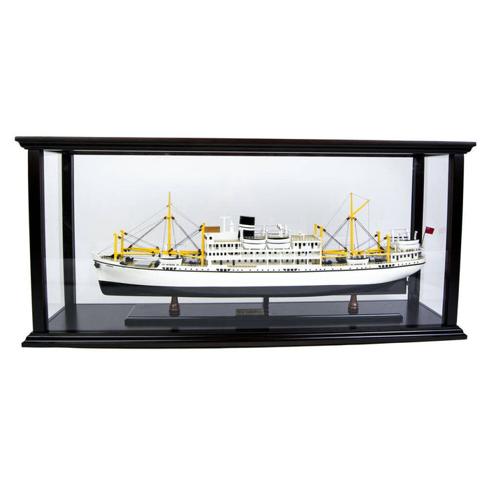Hand Painted Model Boat (627523) - Black / White