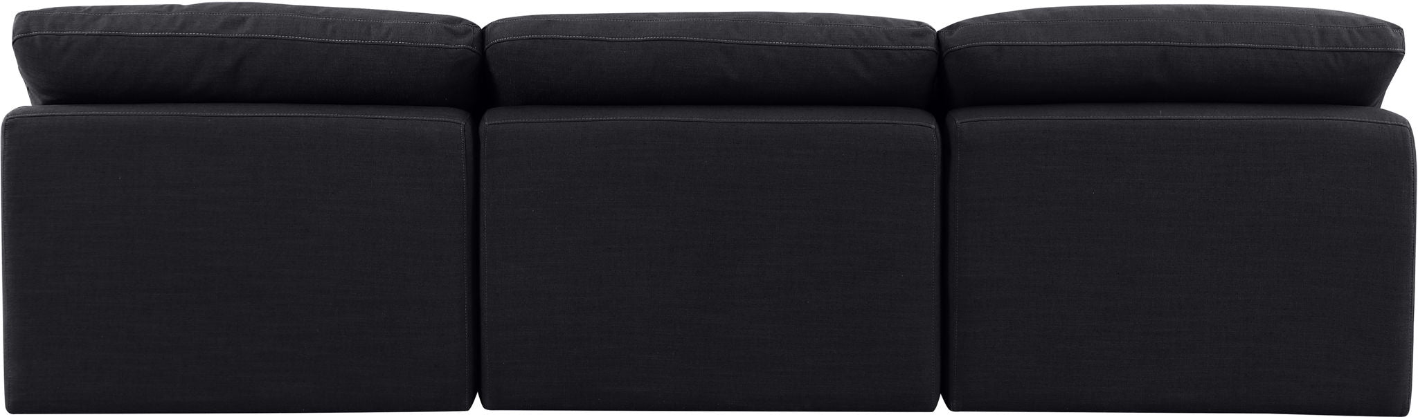 Indulge - Linen 3 Seat Modular Armless Sofa
