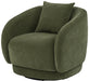 Arnaud green chenille upholstered swivel accent chair by CoasterEverydayWinvalid