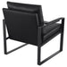 Rosalind upholstered track arm accent chair in black by CoasterEveryday