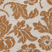 Blanchett upholstered bobbin accent chair in apricot fabric with distressed brown wood frame by CoasterEveryday