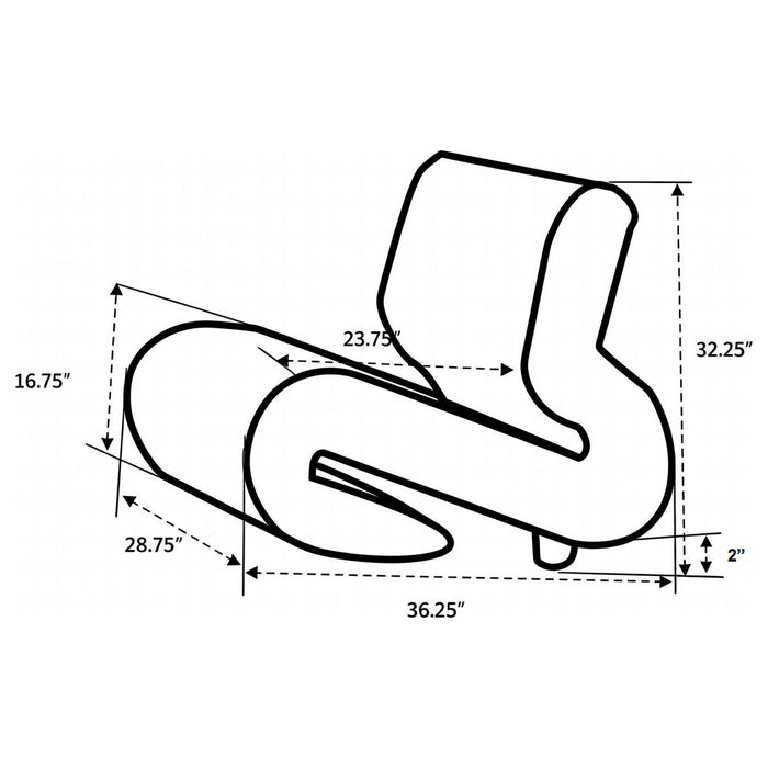 HP0426 Accent Chair Black