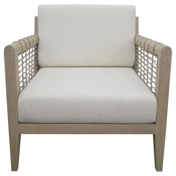 HP0426 Accent Chair White / Weathered Natural
