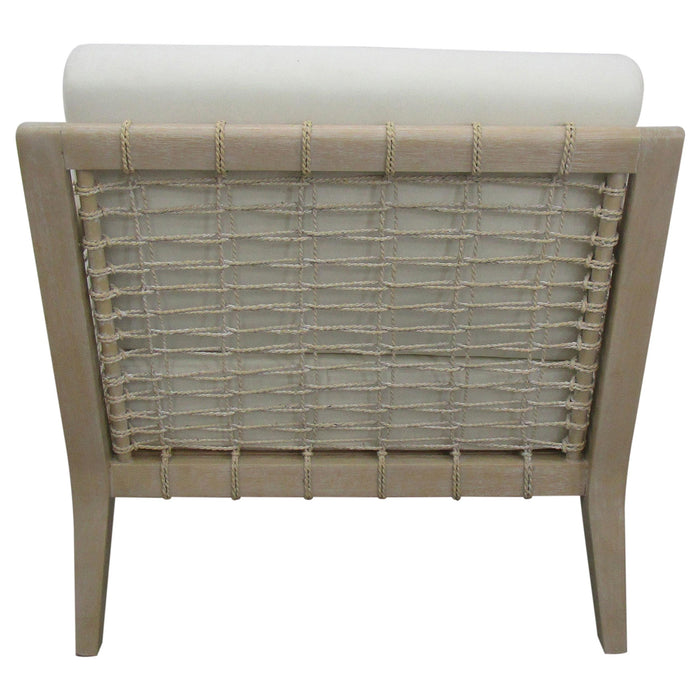 HP0426 Accent Chair White / Weathered Natural