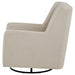 Sorrel Latte Fabric Upholstered Swivel Glider Arm Chair by CoasterEveryday