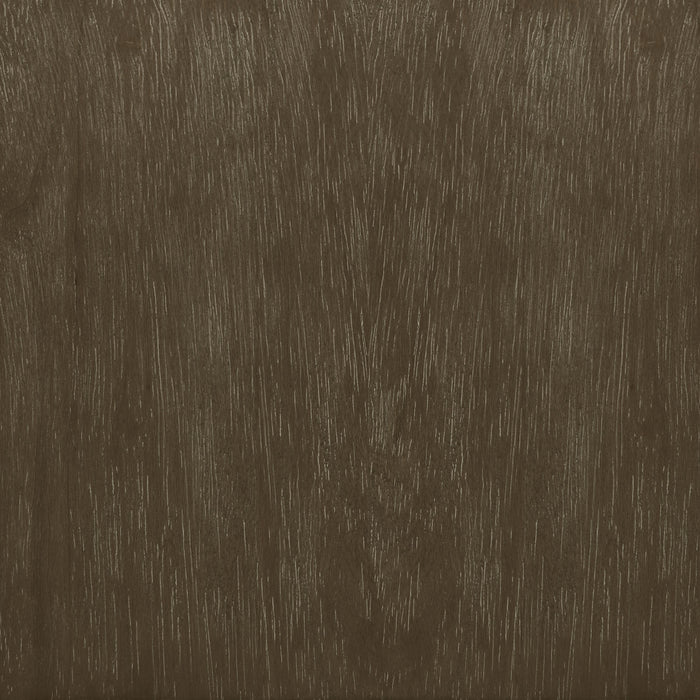 Blanchett Upholstered Bobbin Accent Chair Beige and Distressed Brown