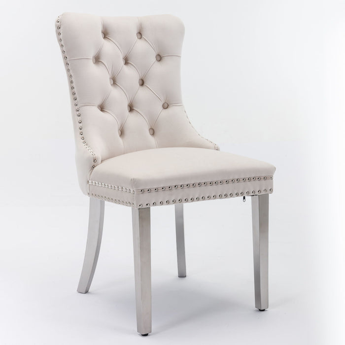 Nikki - Contemporary Upholstered Dining Chair (Set of 2)