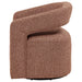 Westhill Berry Boucle Upholstered Swivel Accent Chair by CoasterEveryday