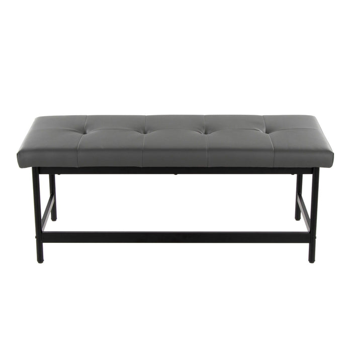 Fuji - Bench - Black Metal Base