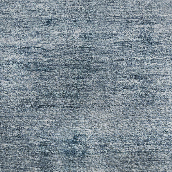 10' X 14' Abstract Washable Area Rug With UV Protection (706867) - Denim Blue / Sky Blue