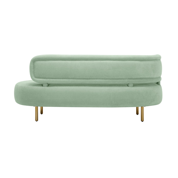 Tischa - Boucle Velvet Sofa