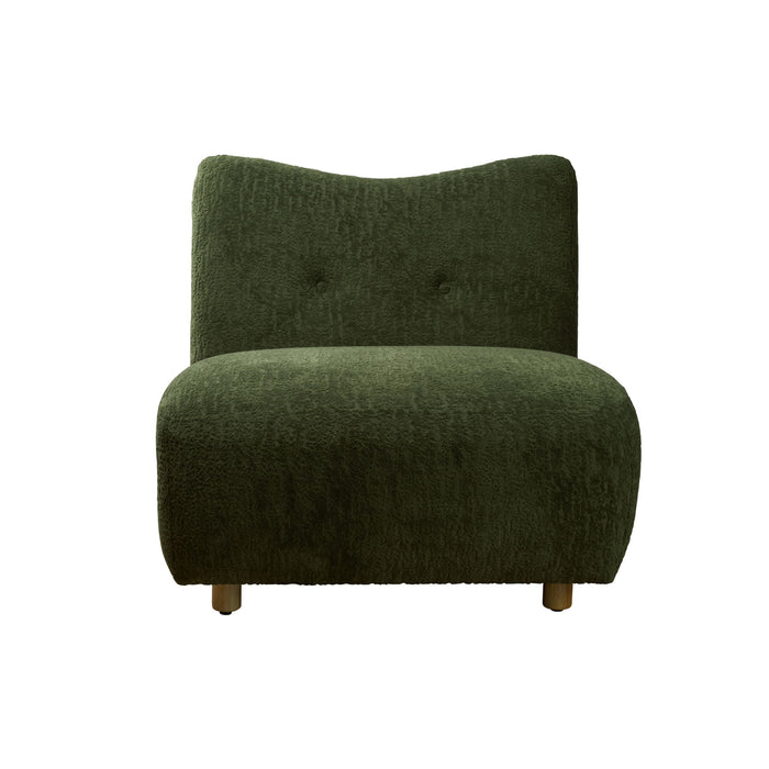 Fabric Side Chair - Green