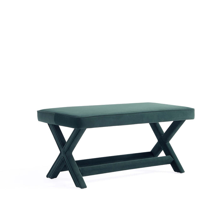 Manhattan Abigail - Velvet Accent Bench