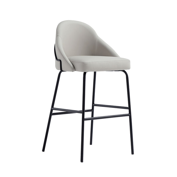 Manhattan Gracie - Barstool With Black Base