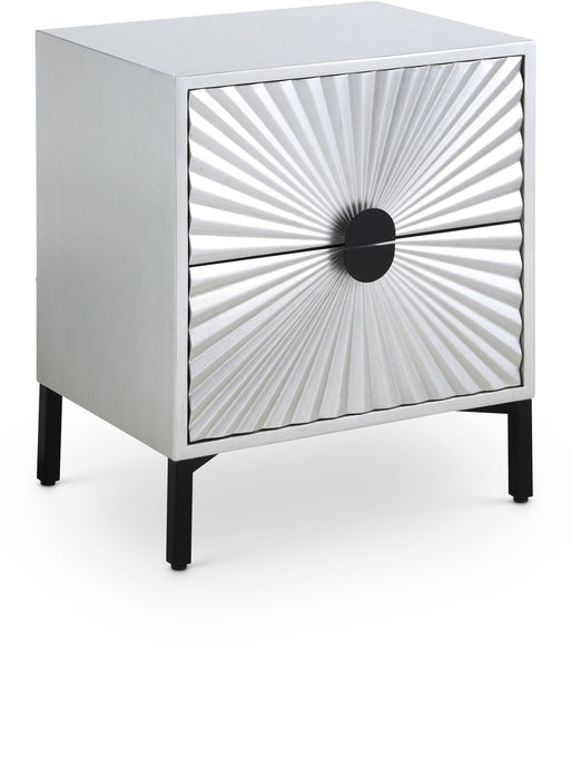 Glitz - Side Table - Antique Silver