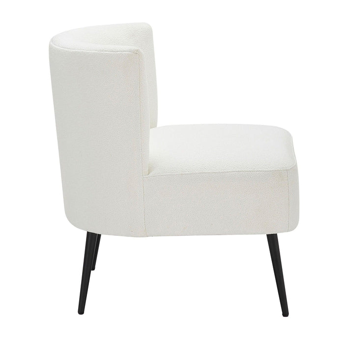 Fran - Slipper Chair - White