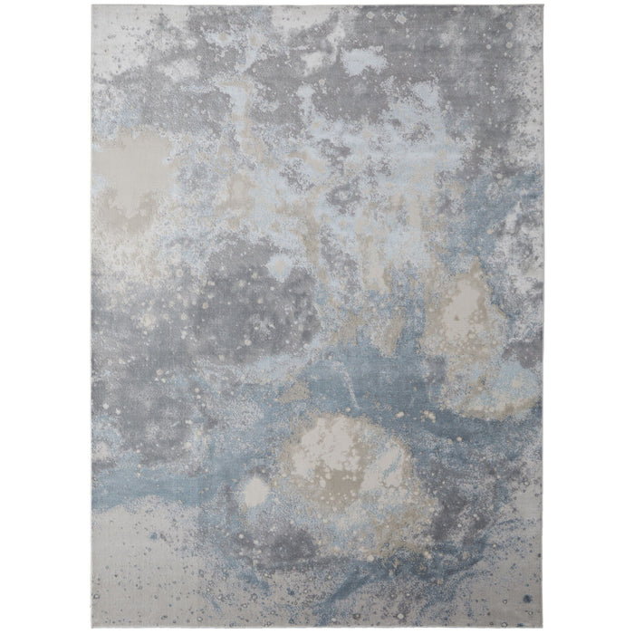 10' x 13' Abstract Area Rug - Blue